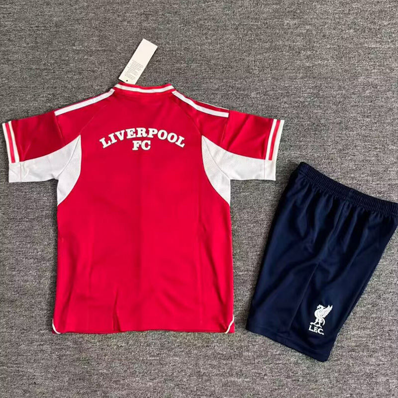 2025-26 Liv Red Casual Edition Kids Baseball Jersey