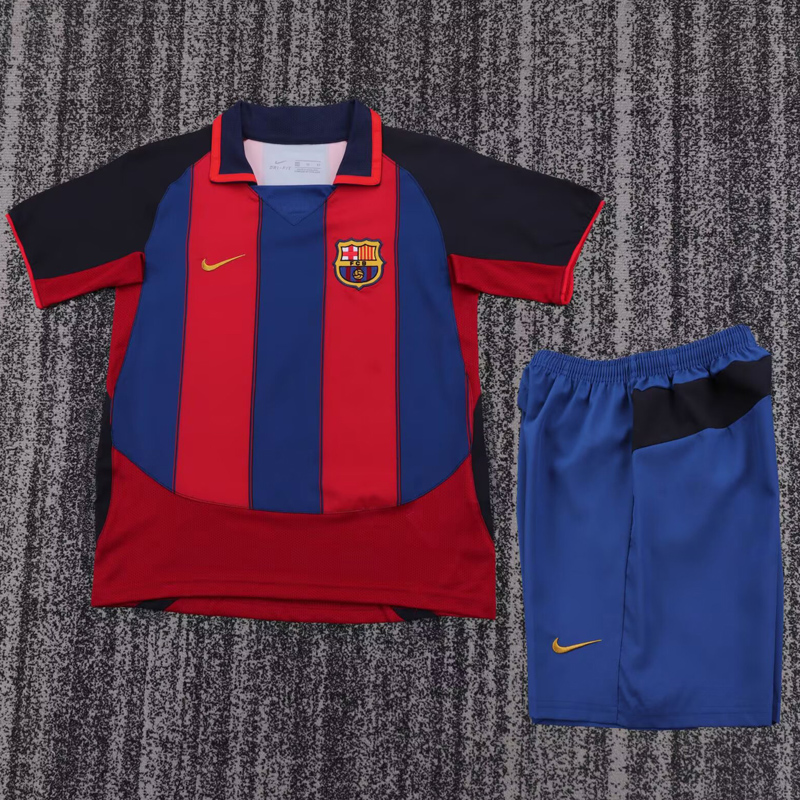 2003-2004 BAR Home Kids Retro Soccer Jersey