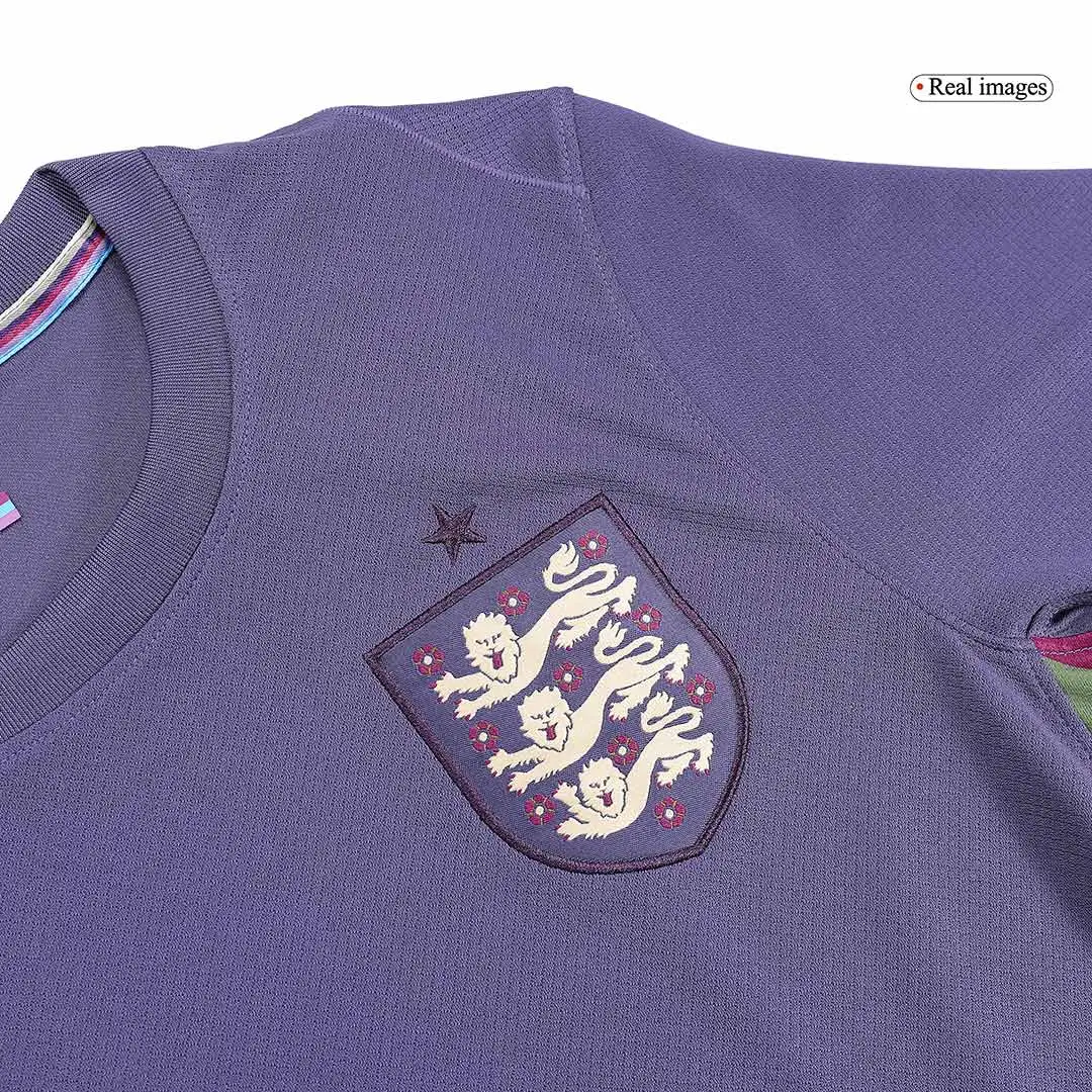 England Away Jersey EURO 2024 RICE #4 KANE #9 BELLINGHAM #10 FODEN #11