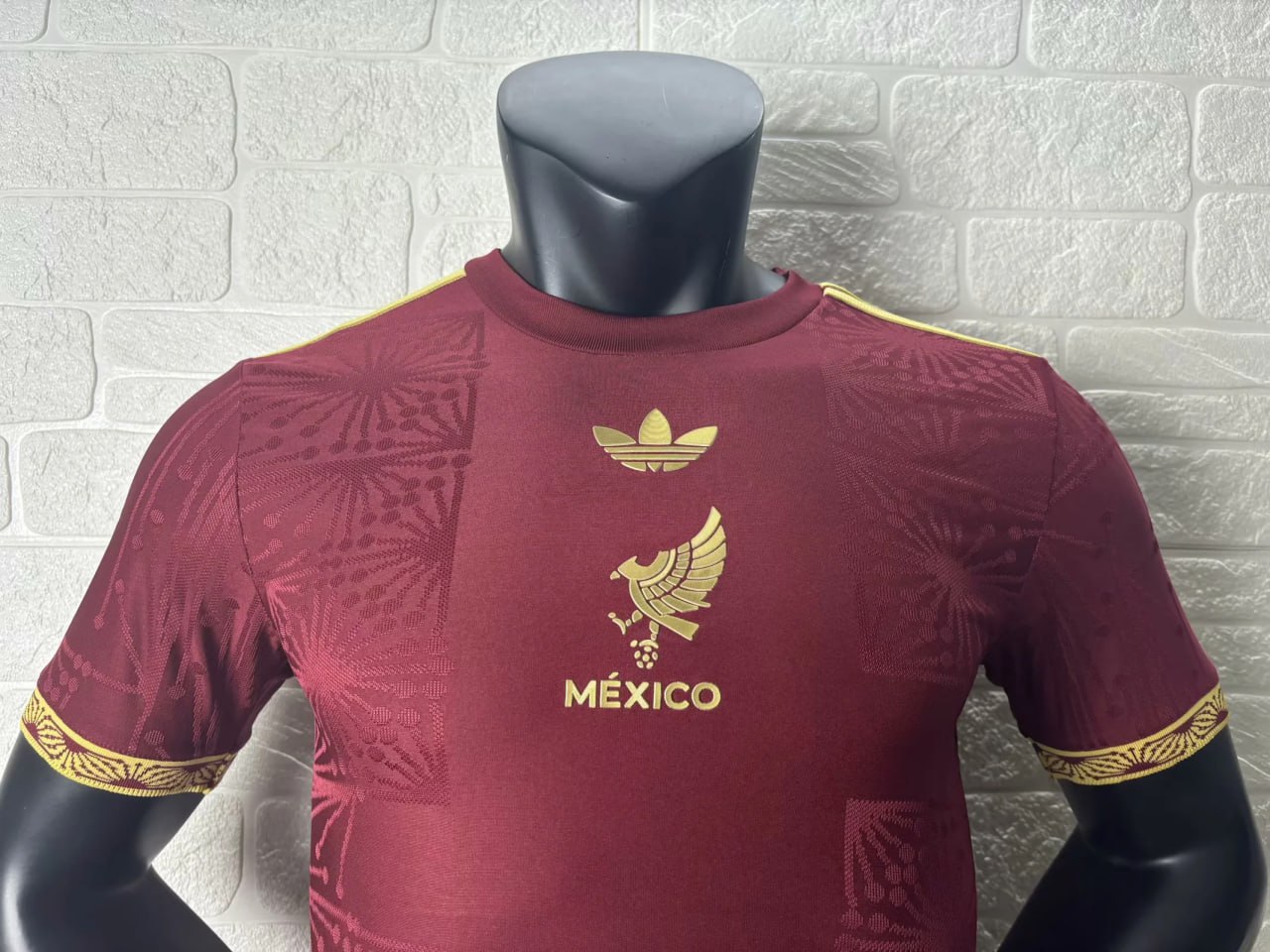 Mexico Gold Man Player Jersey 25/26 Red