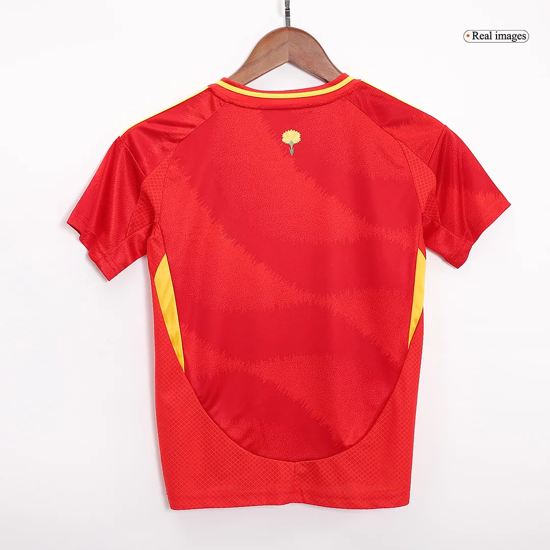 Kids Spain Home Kit EURO 2024 Youth Apparels