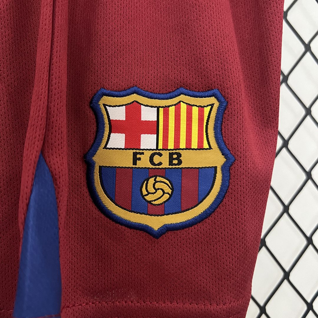 05-06 Barcelona Home Retro Kids Kits Football Jersey