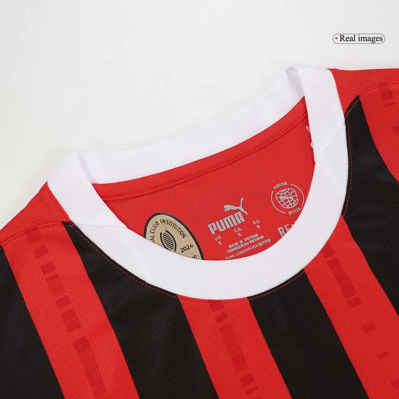 Kids AC Milan Home Jersey Kit 2024-25 Youth Apparels
