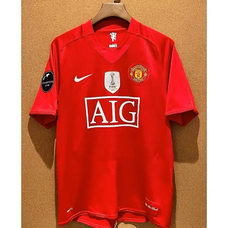 2007/08 Manchester United Retro Jersey Home