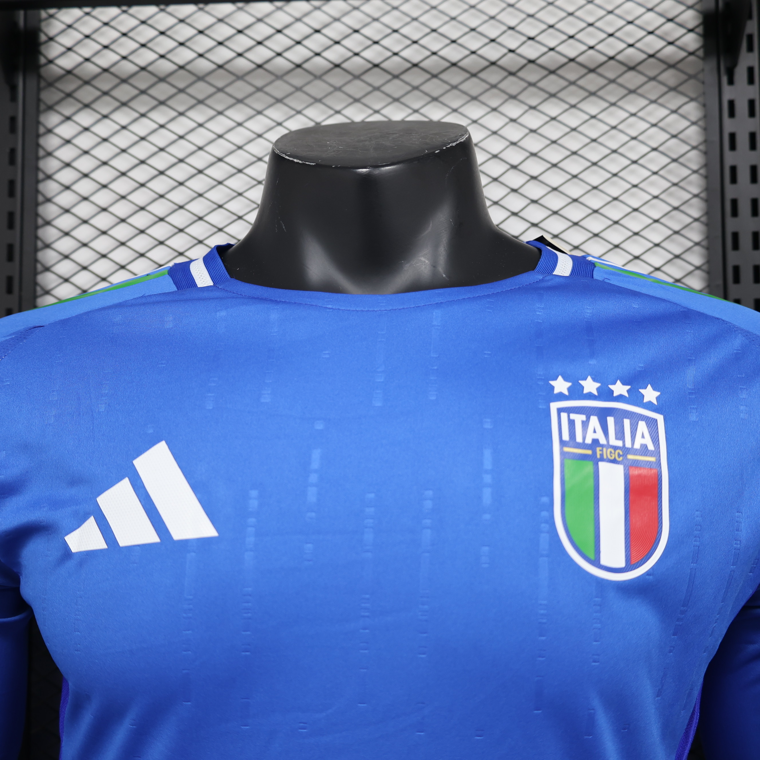 Italy Home Long Sleeves Jersey Player Version World Cup 2026