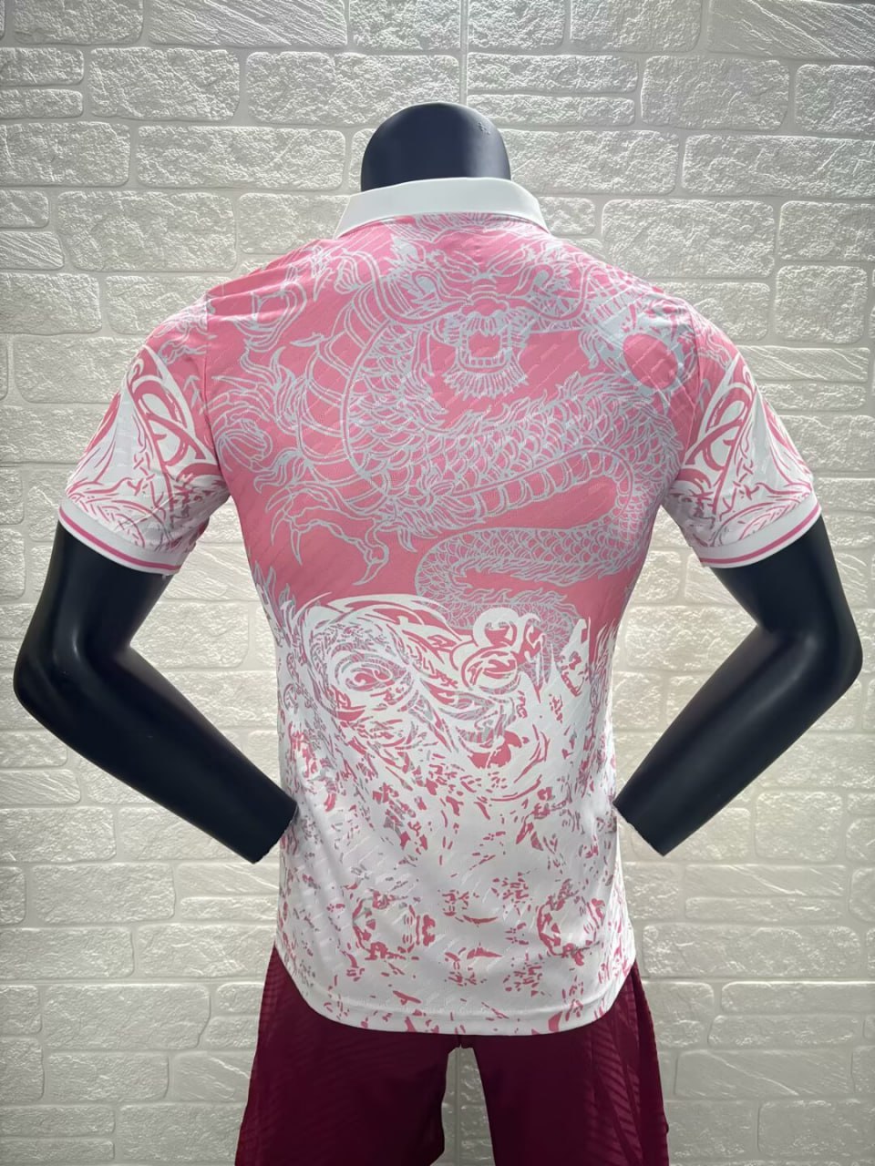 Real Madrid Pink Dragon Pattern Player Jersey 25/26