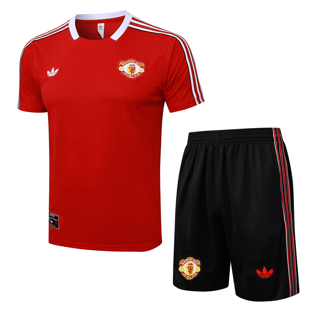 Manchester United Training Short sleeve Suit 25/26