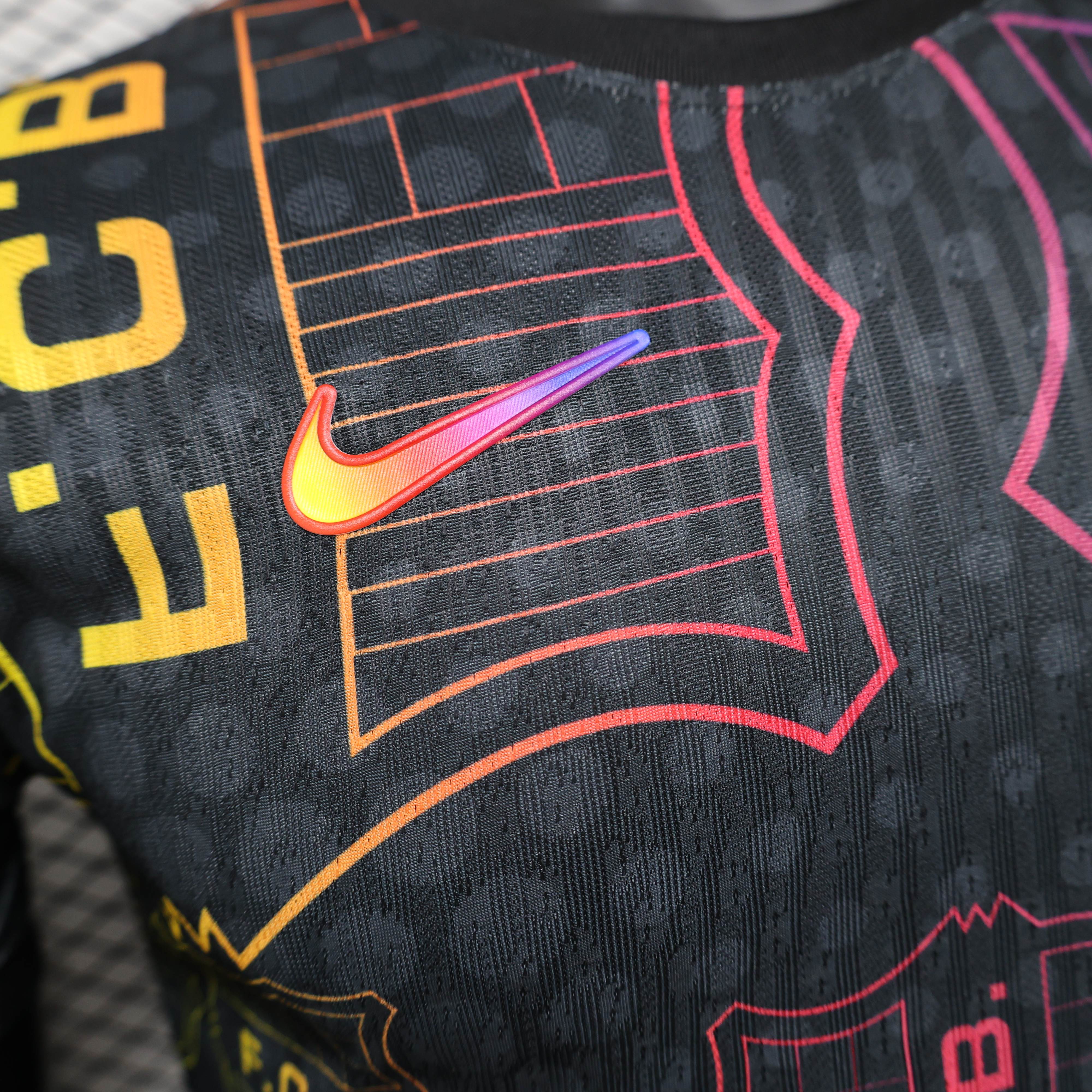 Barcelona black shirt jersey player version  25-26