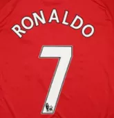 Manchester United Home Long Sleeve Retro Jersey 07/08