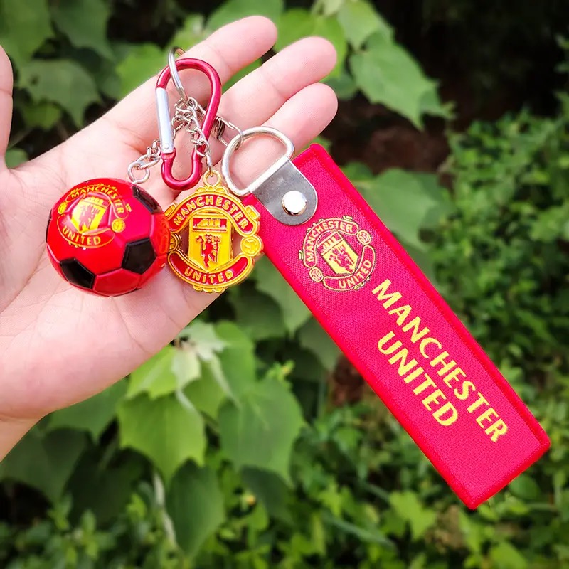 Real Madrid, Barcelona, Manchester City, Liverpool Club Keychain Football Gift