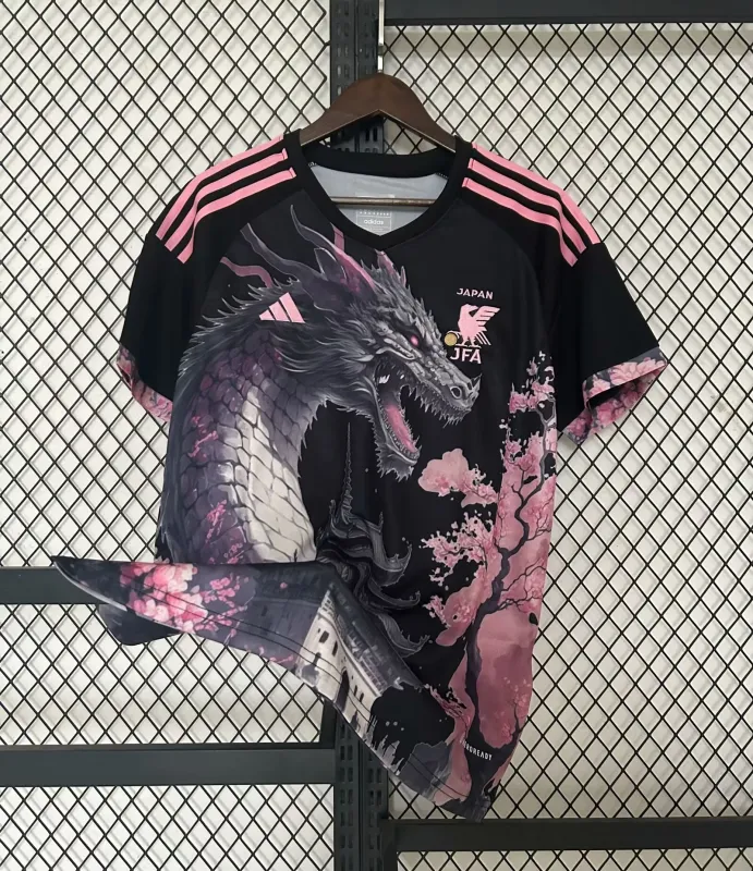 2023 Japan Nation Pink Dragon Kit Special Edition Shirt Soccer Jerseys