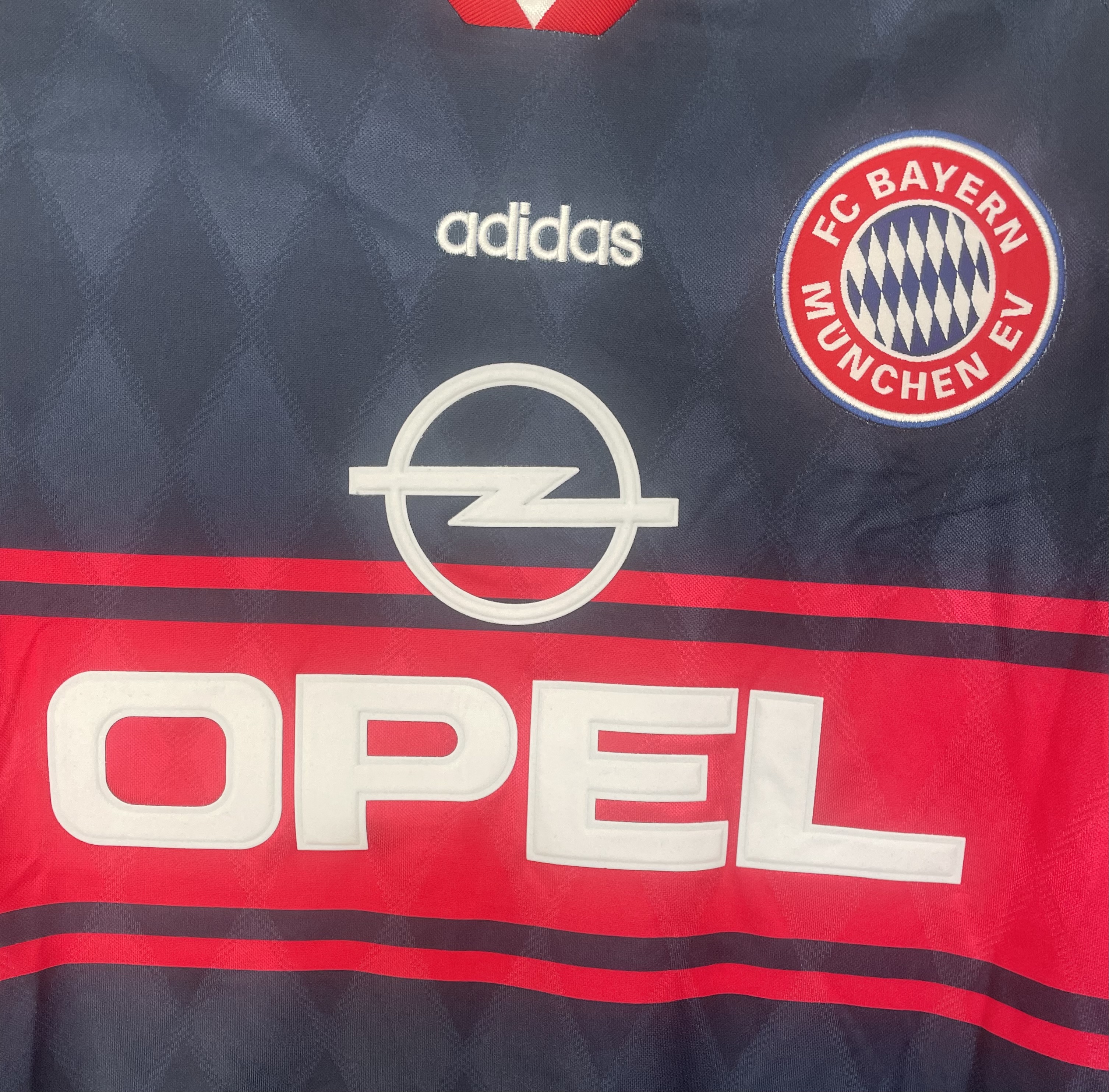 Bayern Munich Home Long Sleeve Retro Jersey 1997/99