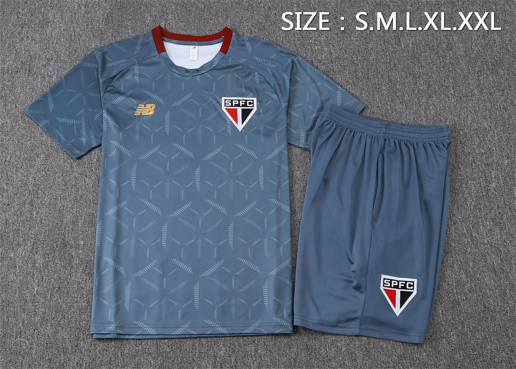 Sao paulo Training Short Sleeve Suit 25/26