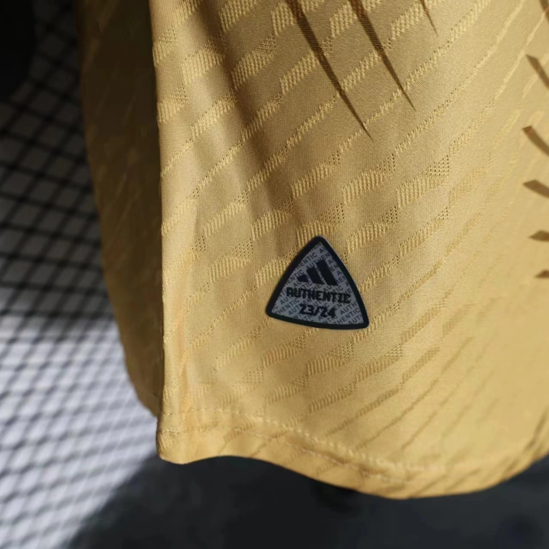 24-25 Real Madrid Gold Special Edition Football Jersey
