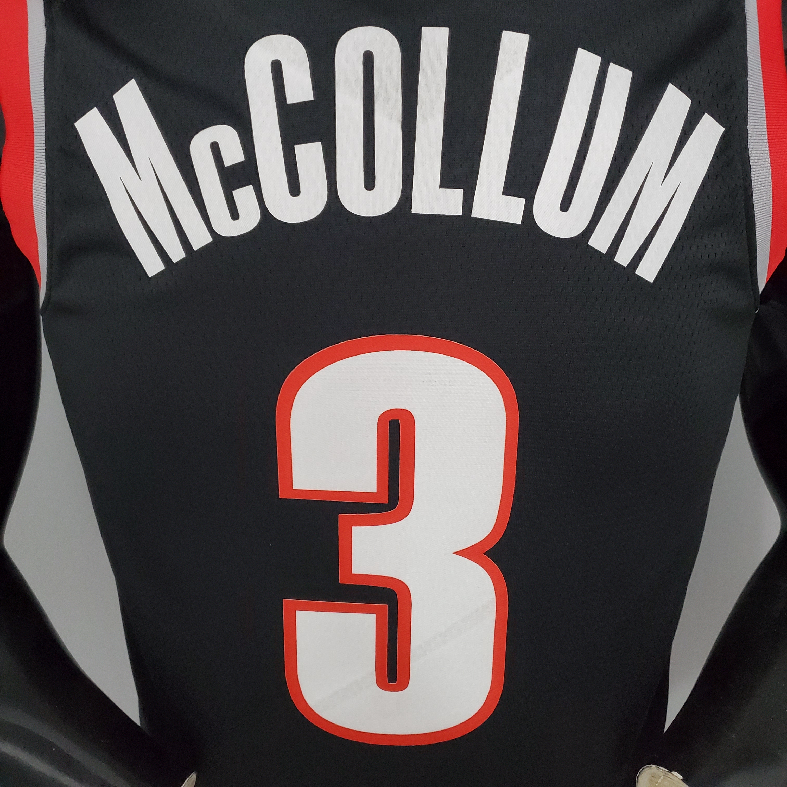 C.J. McCollum Portland Trail Blazers Swingman Jersey Black