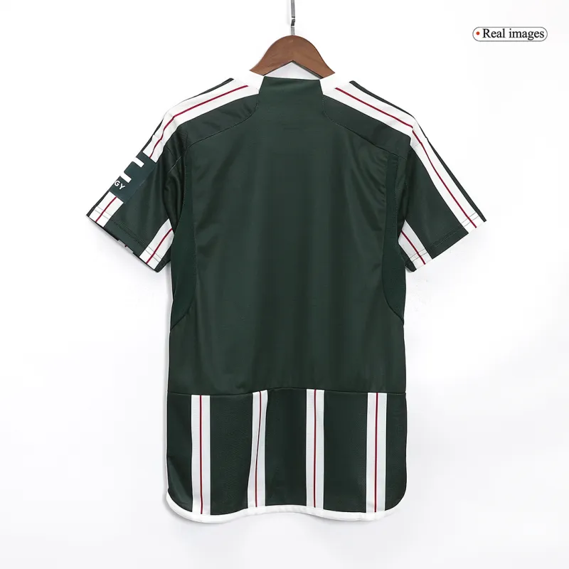 23-24 Manchester United Away Whole Kit Jersey+Shorts+Socks