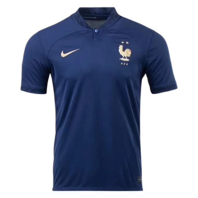 2022 France Soccer Jersey Home Replica World Cup