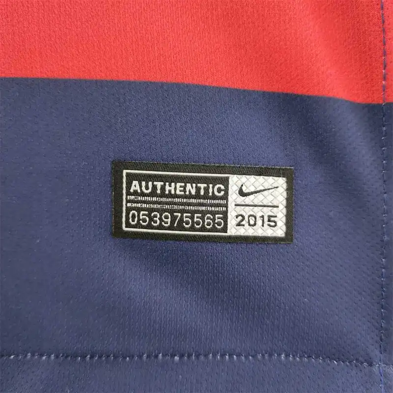 15-16 Barcelona #10 MESSI Retro Jersey Home