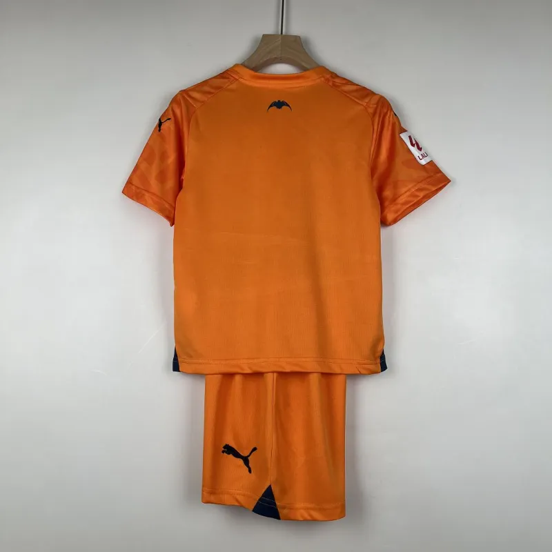 Kids Valencia 2023/24 Third Kit Jersey+Shorts