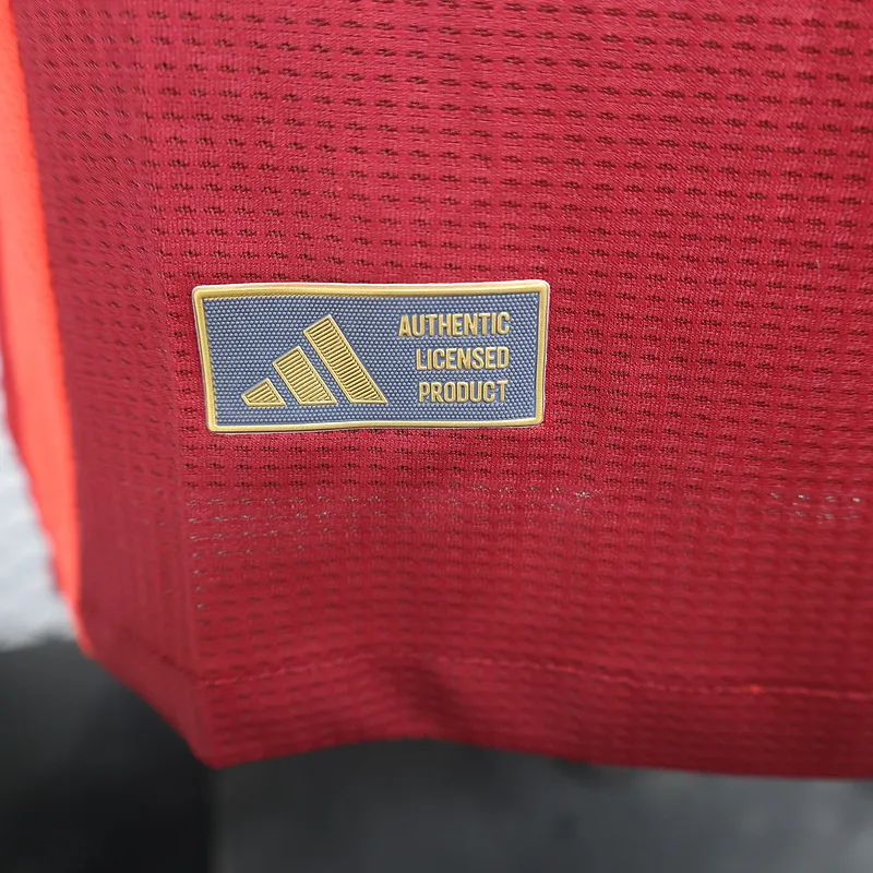 24-25 Manchester United Home Long Sleeve Player Version