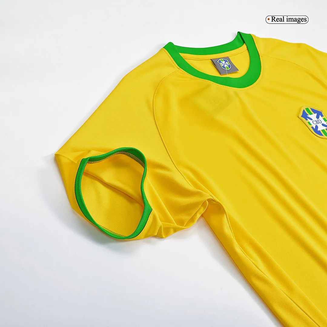 Brazil Retro Jersey Home World Cup 1970
