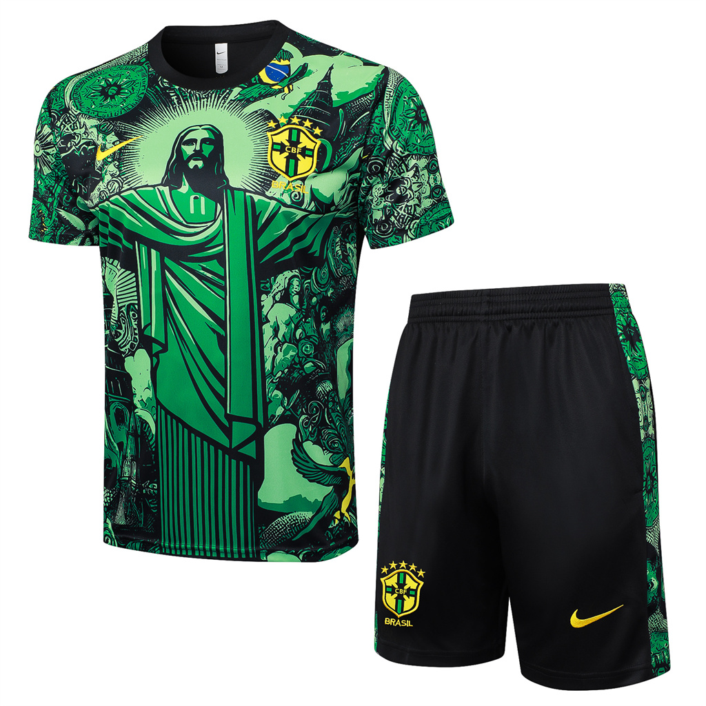 Brazil Training Short sleeve Suit 24/25