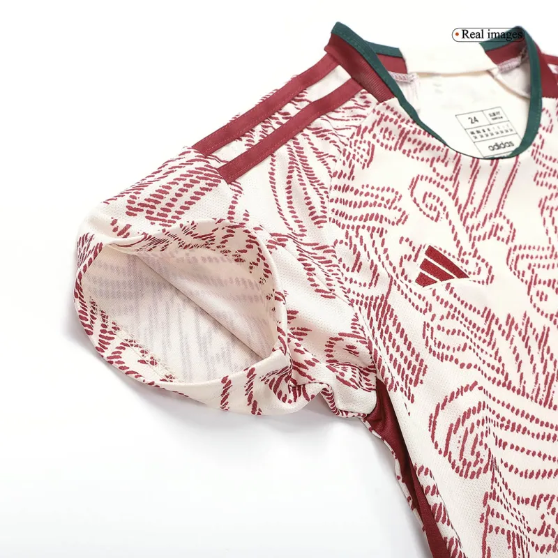 Mexico Kids World Cup 2022 Jersey Away Kit(Jersey+Shorts)