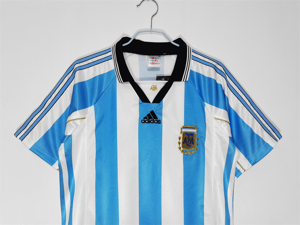Argentina Home Retro Jersey 1998/99