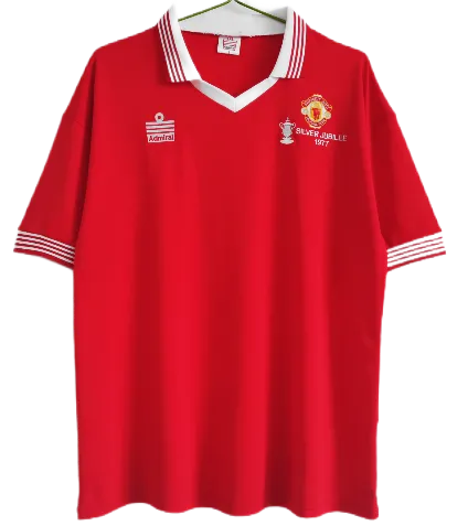 1977 Manchester United Retro Jersey Home