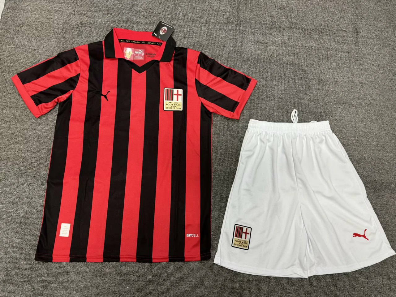 AC Milan 125th Anniversary Edition Kids Suit 24/25