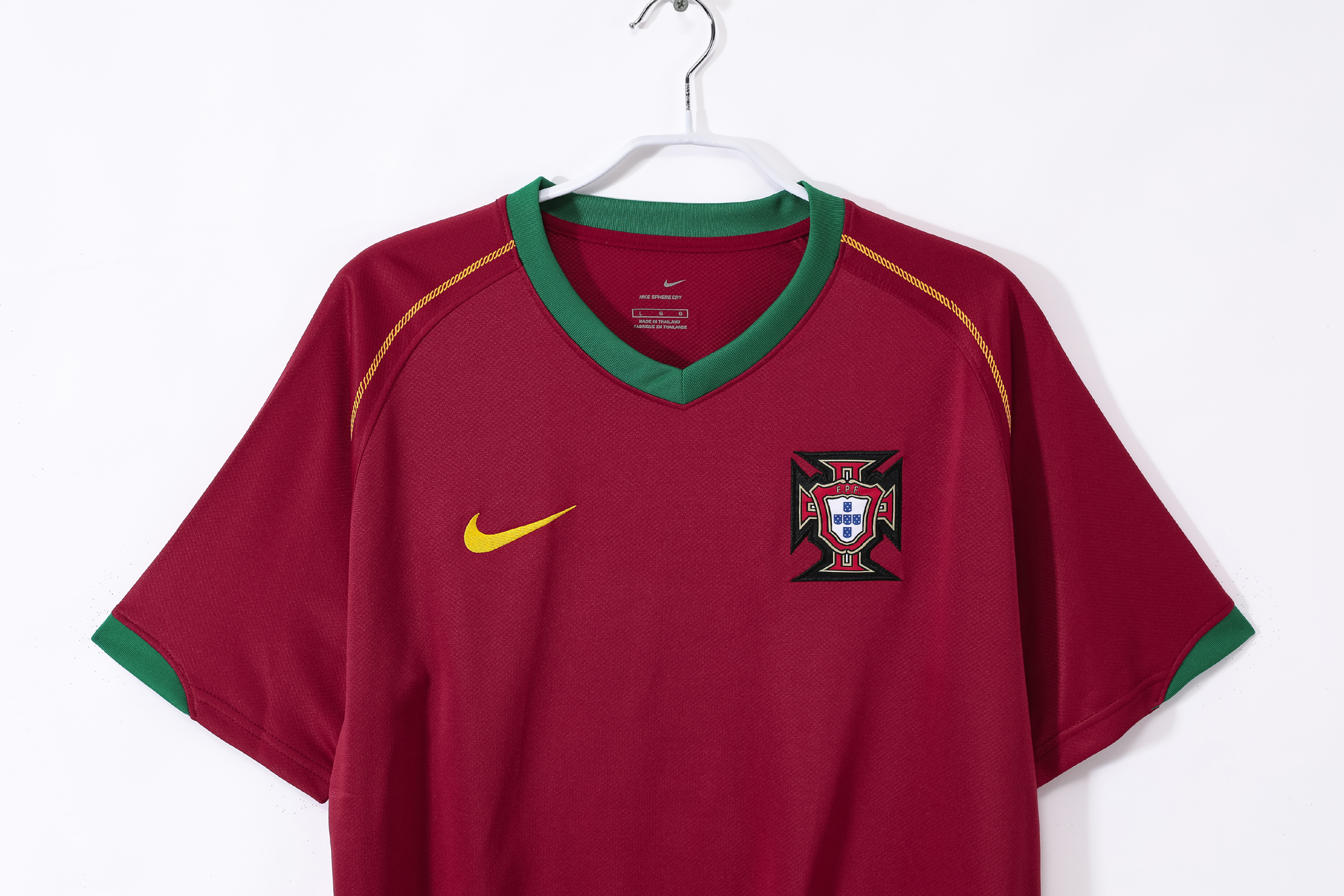 Portugal Home Retro Jersey 2006