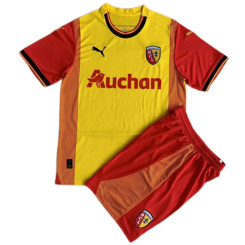 23-24  Kids RC Lens Home Kit Jersey+Short