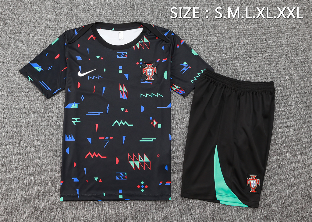 Portugal Training Short sleeve Suit 24/25