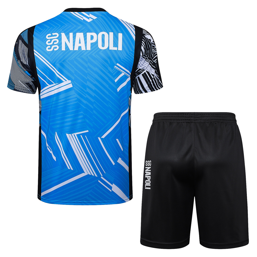 Napoli Training Short sleeve Suit 24/25