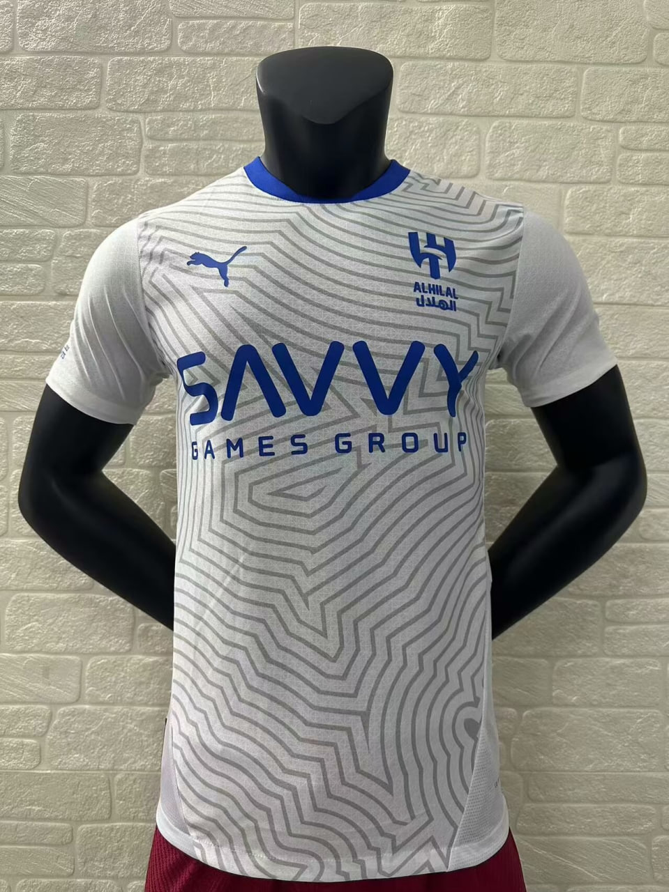 Al-Hilal Away Player Version Man Jersey 24/25