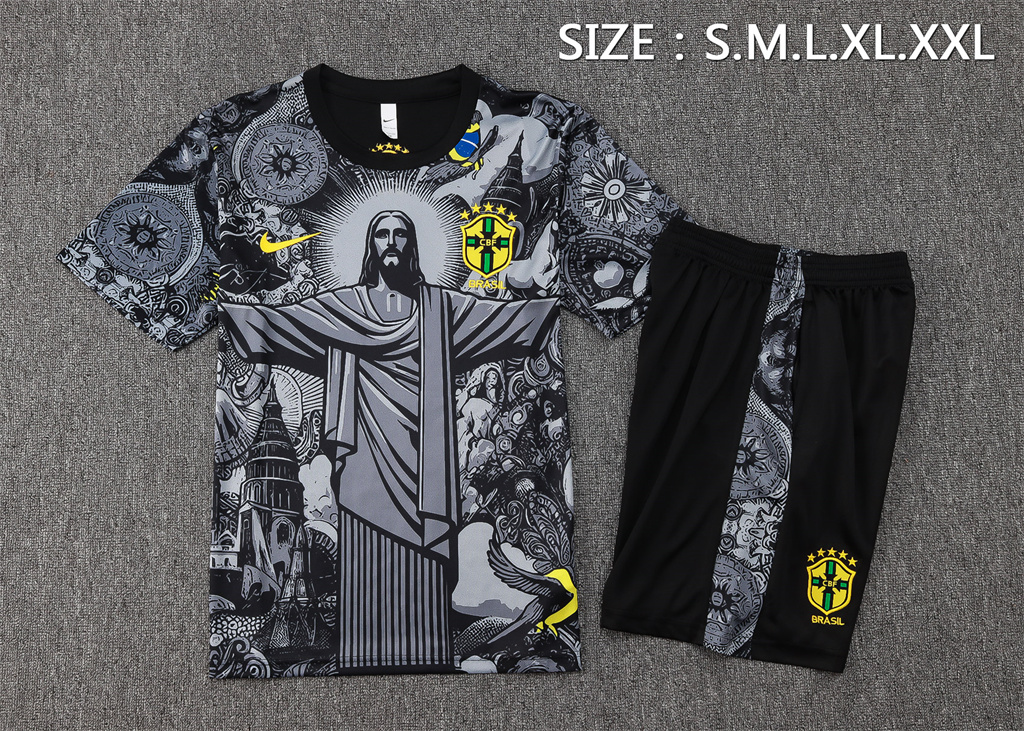Brazil Training Short sleeve Suit 24/25