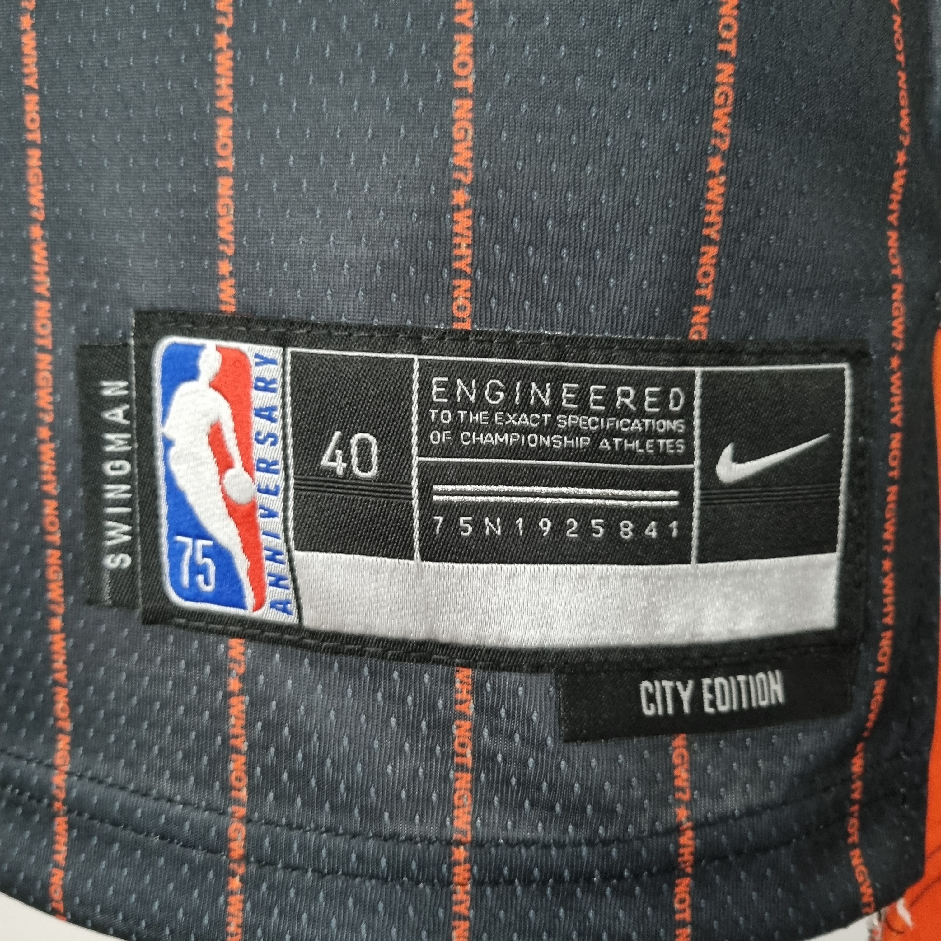 Jonathan Isaac Orlando Magic 2022 City Edition Swingman Jersey Black