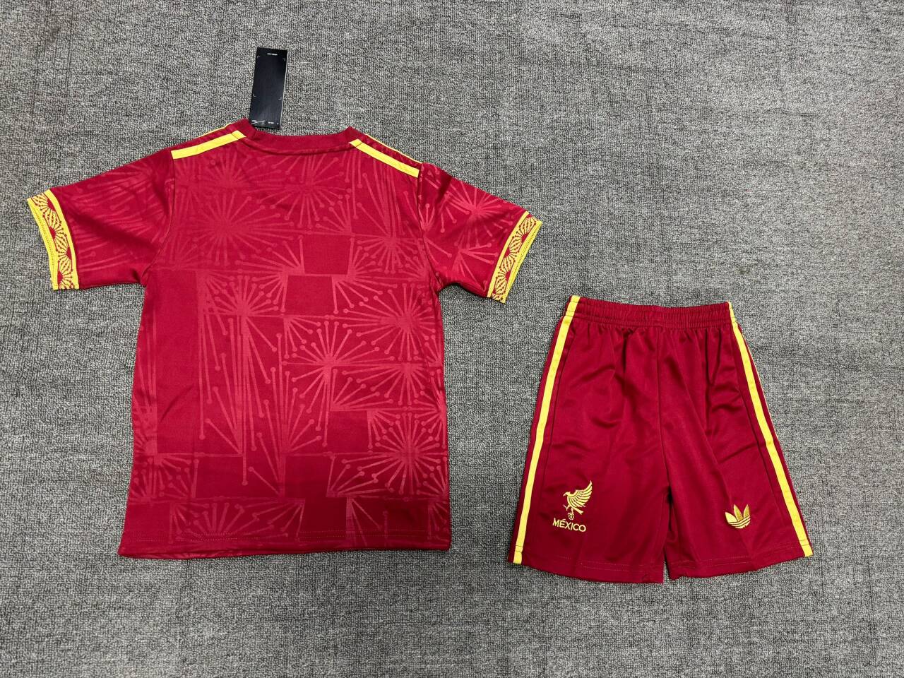 Mexico Gold Kids Suit 25/26 Red