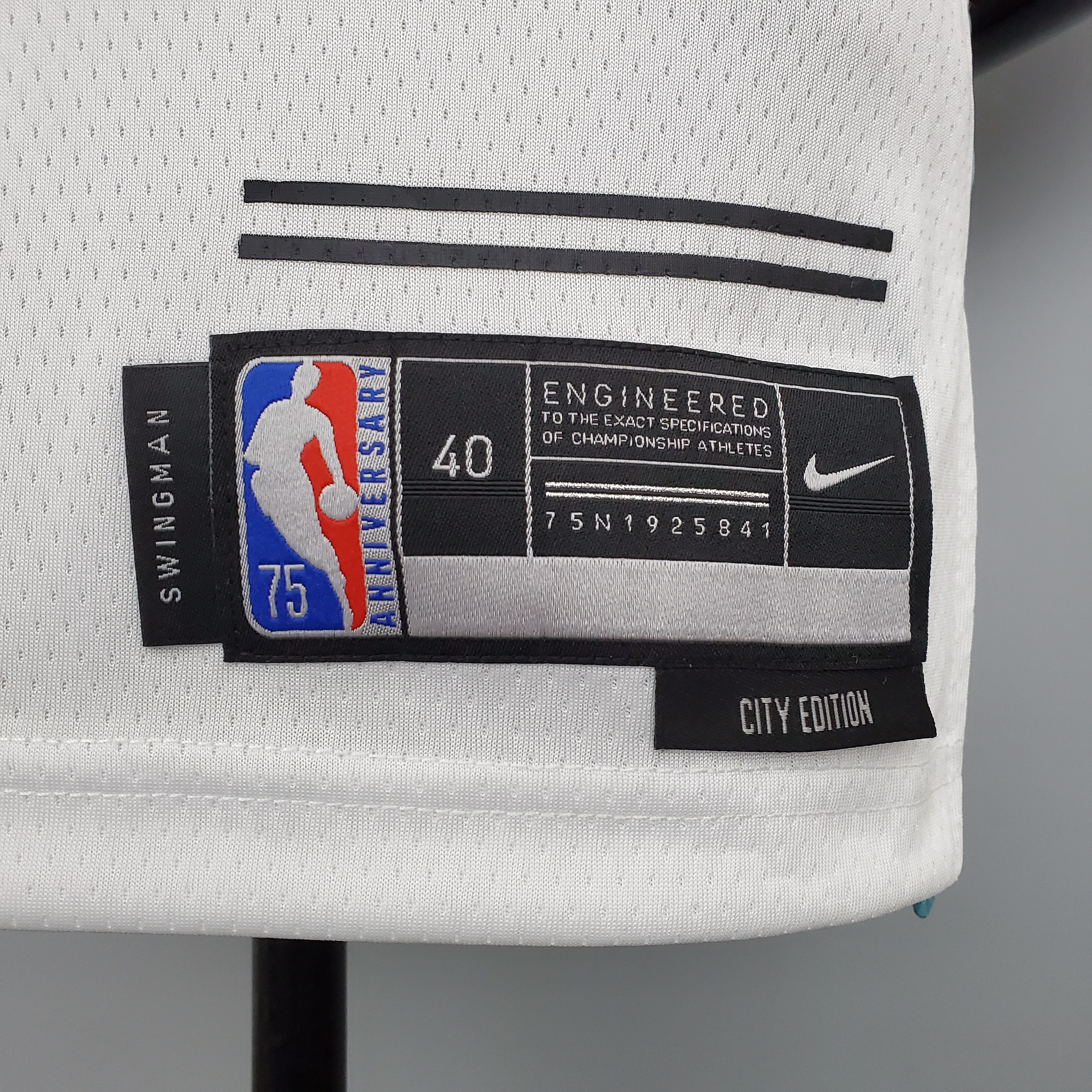 Tony Parker San Antonio Spurs 2022 City Edition Swingman Jersey White