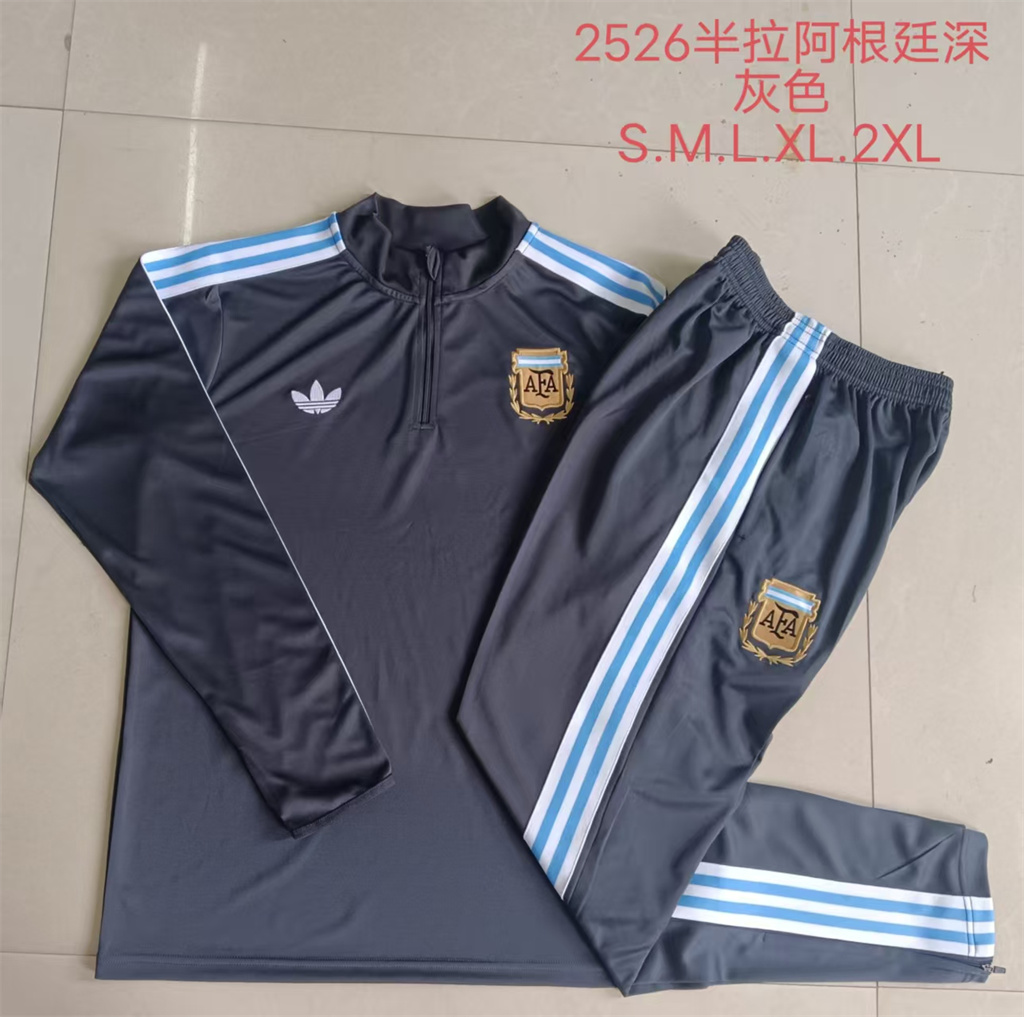 Argentina Training Jersey Suit  25/26