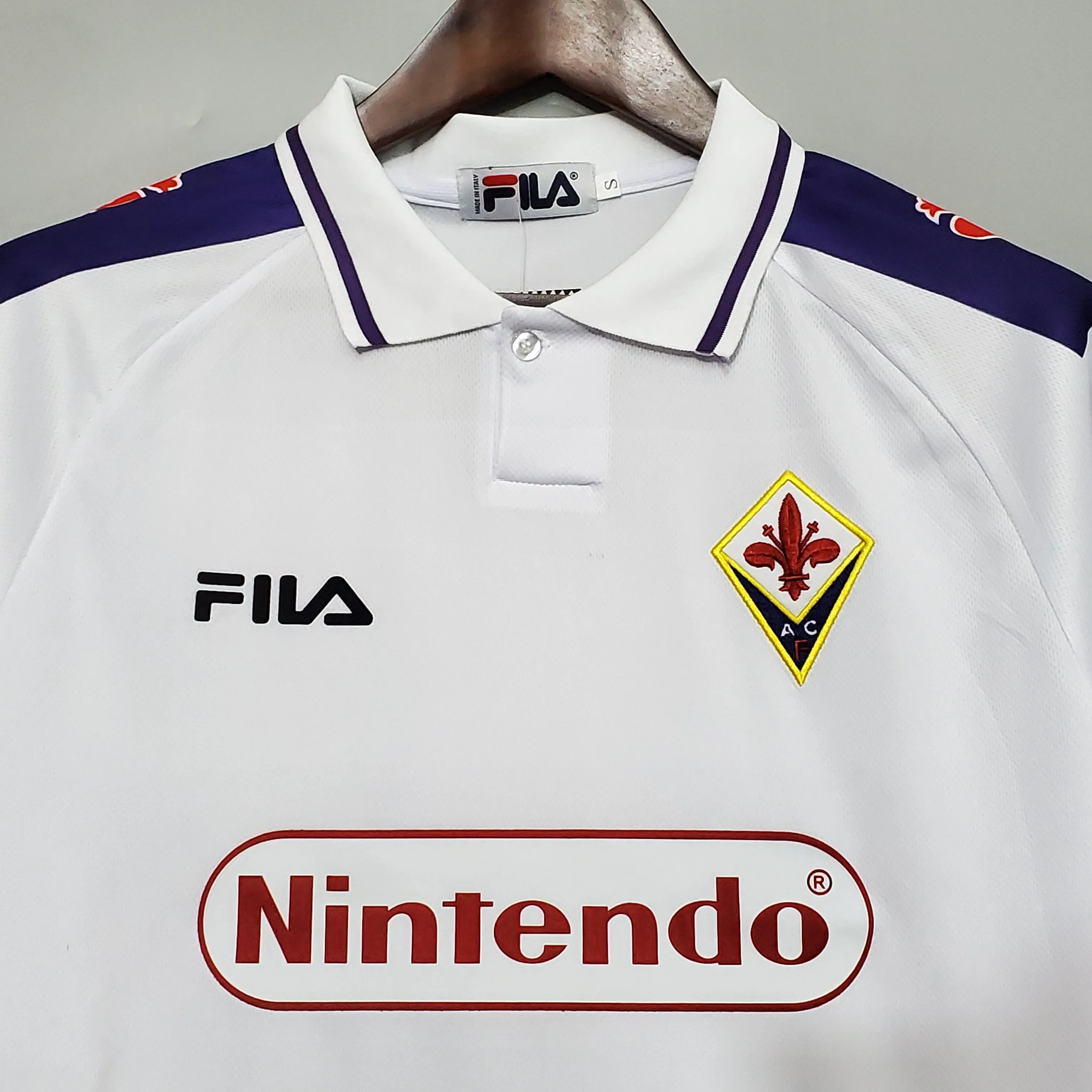 98-99 Fiorentina Retro Jersey Away