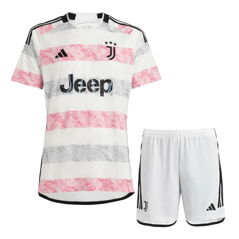 2023-24  Juventus Away Jersey Kit Jersey+Shorts