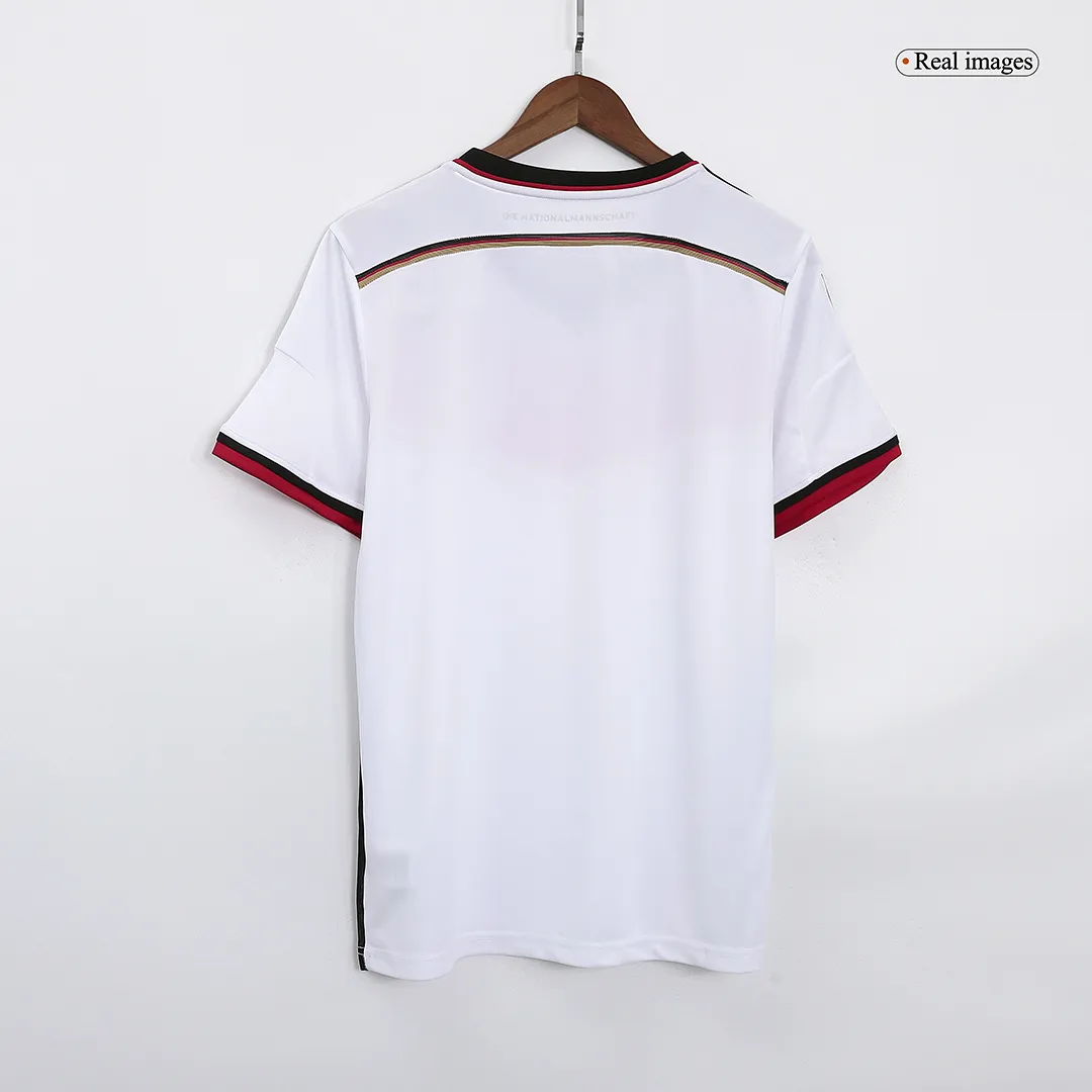 2014 Germany Retro 3 Stars Home Jersey World Cup
