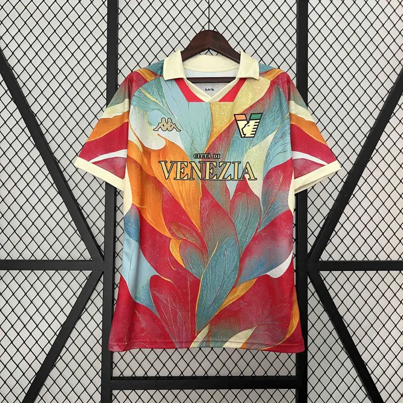 Venezia FC 2024-25 Special Edition Soccer Jersey Red