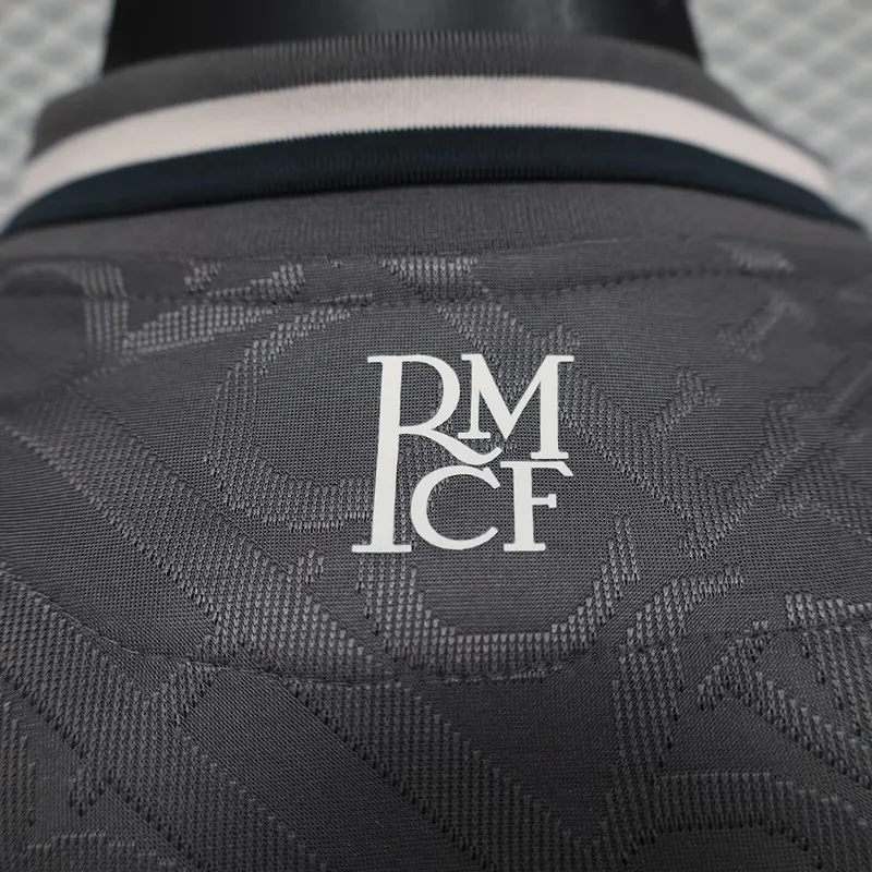 24-25 Real Madrid Third Away Soccer Jersey Player Version Long Sleeve