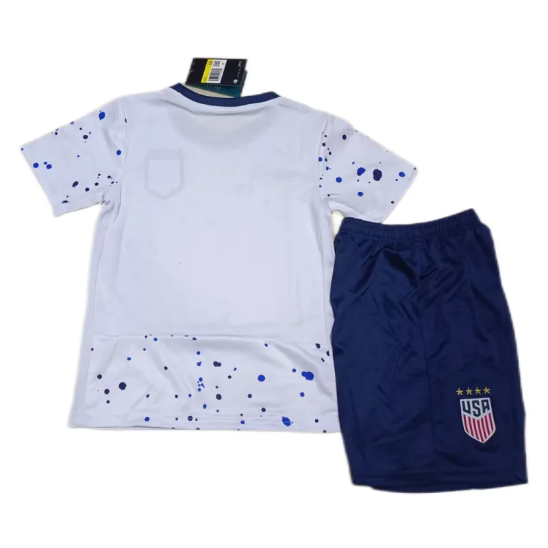 Kids USA World Cup 2023 Home Jersey Kit