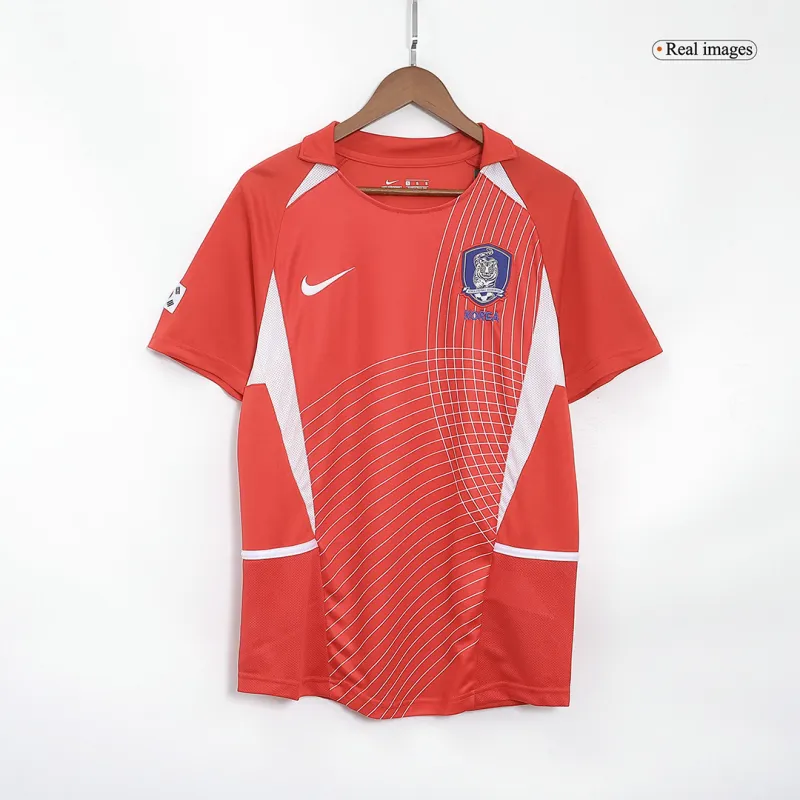 South Korea World Cup 2002 Retro Jersey Home
