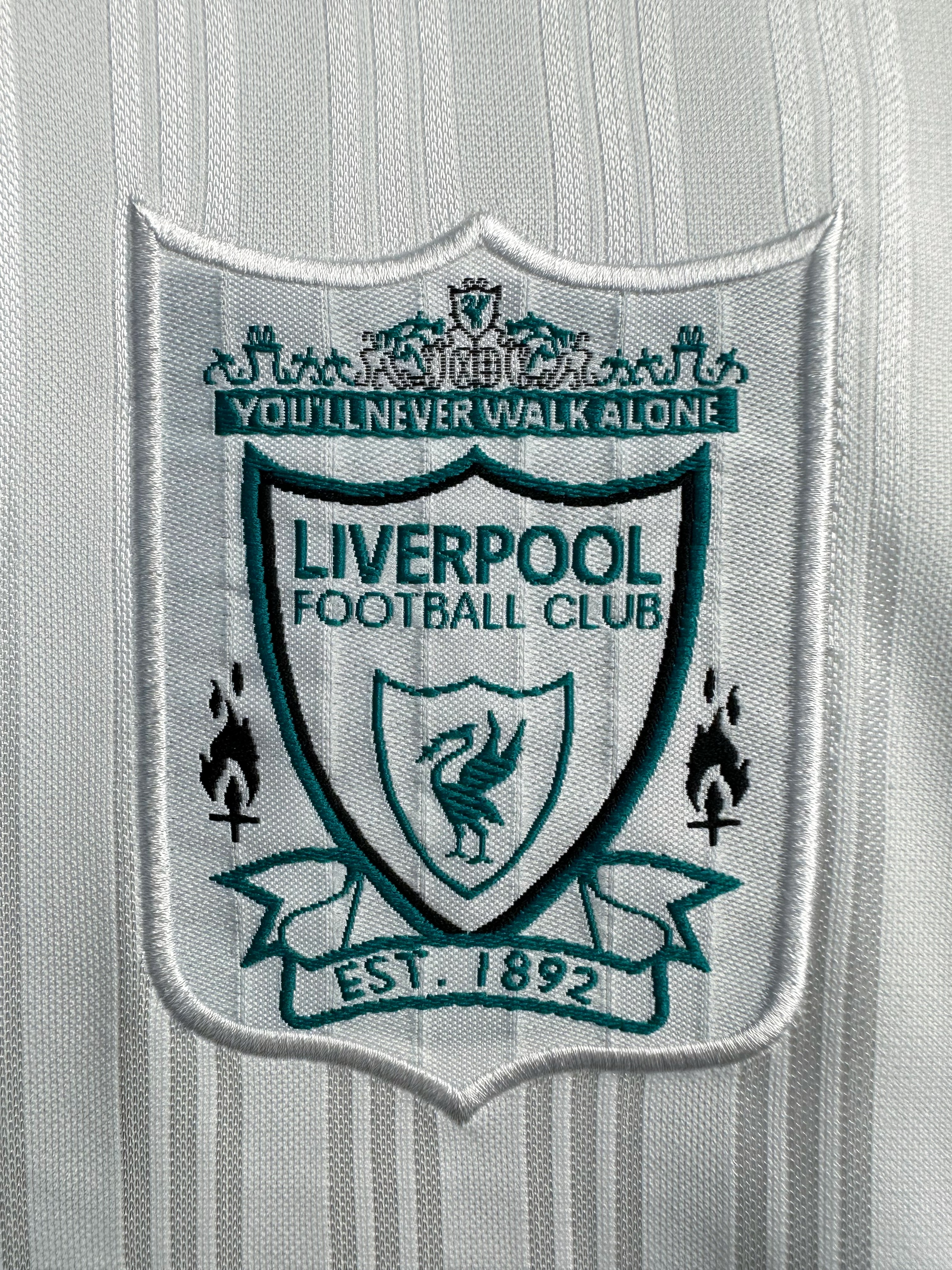 Liverpool Away Long Sleeve Retro Jersey 1995/96