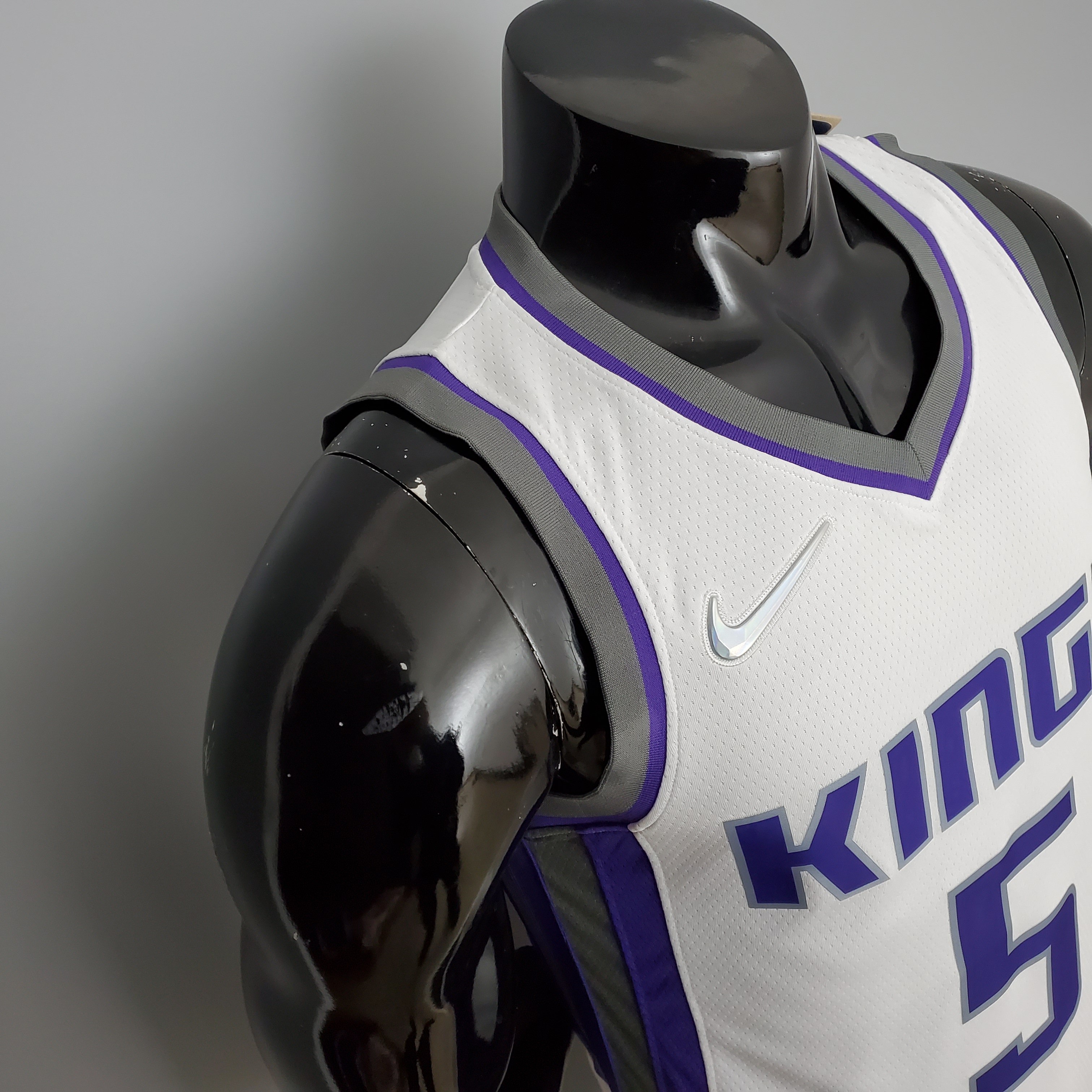 De'Aaron Fox Sacramento Kings 75th Anniversary Swingman Jersey White