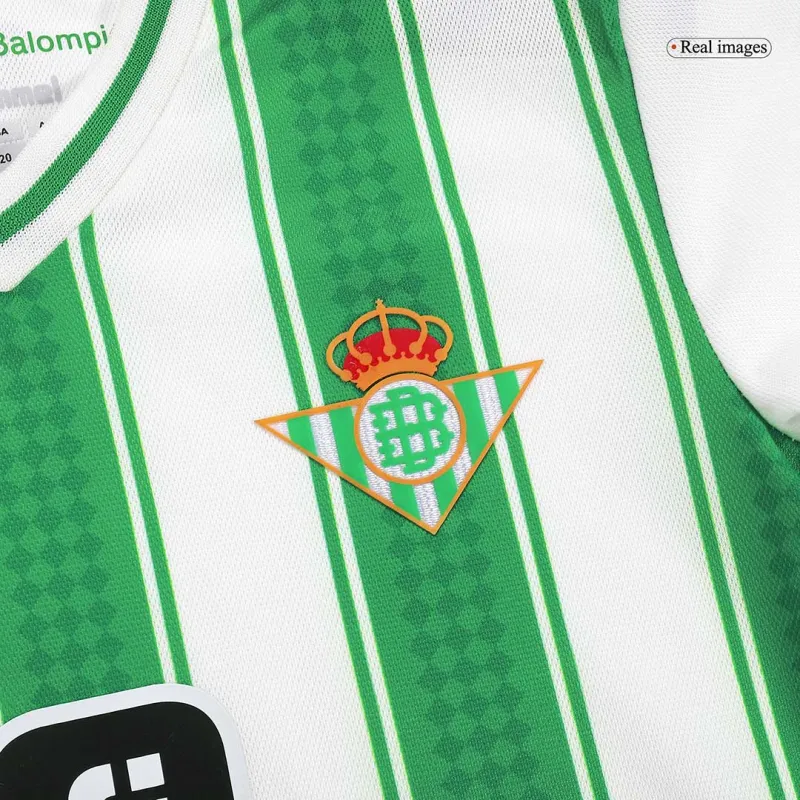Kids Real Betis 2023/24 Home Kit Jersey+Short